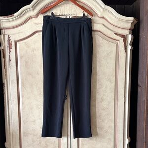 Scotch & Soda Stylish Black Elastic Waist Pants Size Large
